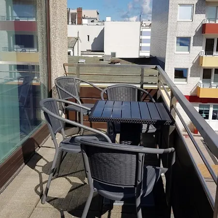 4-13, Friedrichstr 35, Sehr Strandnah Mit Sonnigen Suedbalkon, 2 Zi Lejlighed Vesterland